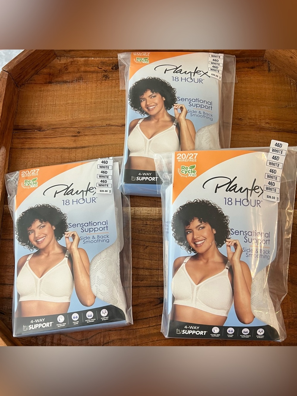 Playtex 18 hour sensational support bra 46D